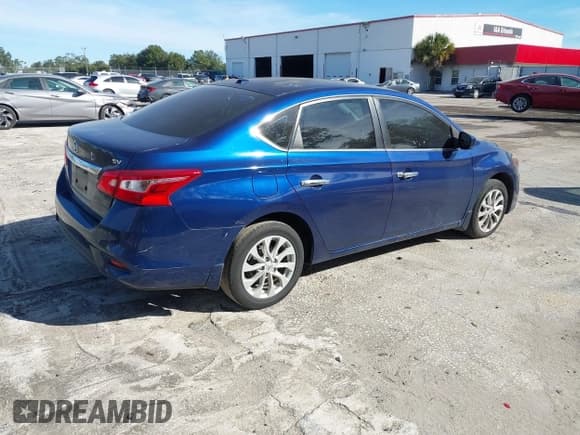 ✅ 2018 Nissan Sentra S • VIN: 3N1AB7AP4JY291454 • Lot: 43663818. Listed on IAAI with 108,937 mi. Free auction sales archive from the USA and detailed vehicle history report at DreamBid. Image 4.
