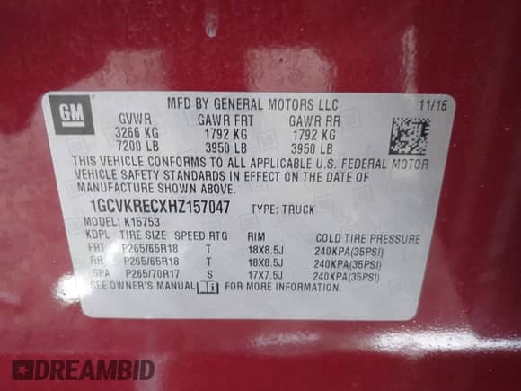 2017 Chevrolet Silverado 1500 LT с VIN 1GCVKRECXHZ157047, выставлен на аукционе IAAI как лот 43499625 с пробегом 68 801 миль миль и . История ставок и продаж доступна на DreamBid. Изображение 9.