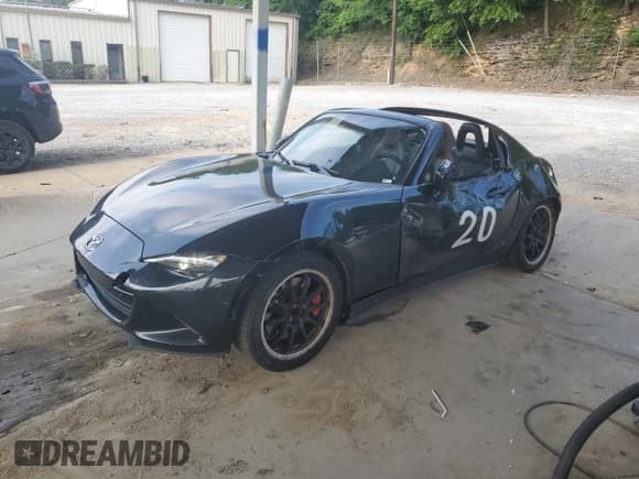 ✅ 2018 Mazda MX-5 Miata Grand Touring • VIN: JM1NDAM79J0203803 • Lot: 55037905. Listed on Copart with 136,440 mi. Free auction sales archive from the USA and detailed vehicle history report at DreamBid. Image 1.