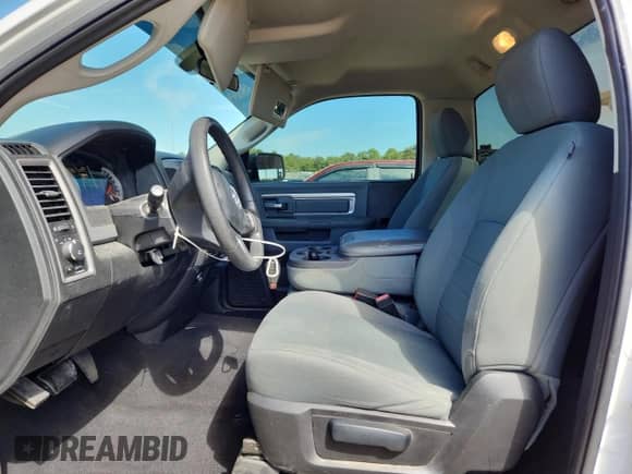 2016 Ram 1500 Express with VIN 3C6JR7ATXGG154448, listed as a Copart auction lot 70376575 with 67,107 mi miles and Salvage title. Bid and sale history available at DreamBid. Image 7.