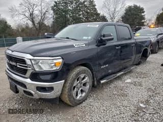 ✅ 2020 Ram 1500 Big Horn • VIN: 1C6SRFMT7LN211989 • Lot: 94544635. Listed on Copart with 64,343 mi. Free auction sales archive from the USA and detailed vehicle history report at DreamBid. Image 1.