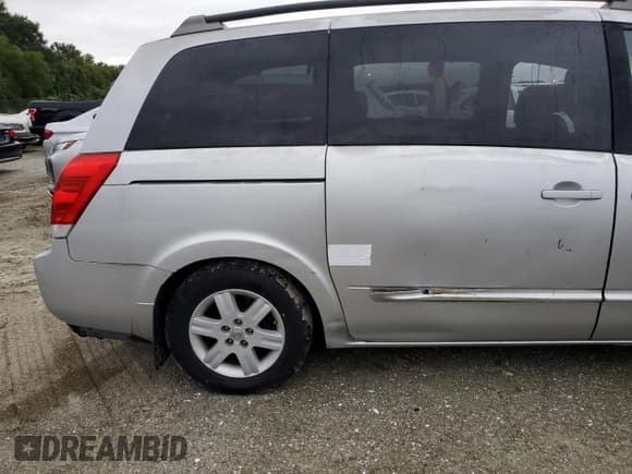 ✅ 2005 Nissan Quest SL • VIN: 5N1BV28U85N126383 • Лот: 75079764. Опубликован ранее на Copart с пробегом Не указан. Бесплатный доступ к архиву аукционных продаж из США и подробный отчёт об истории автомобиля на DreamBid. Изображение 13.