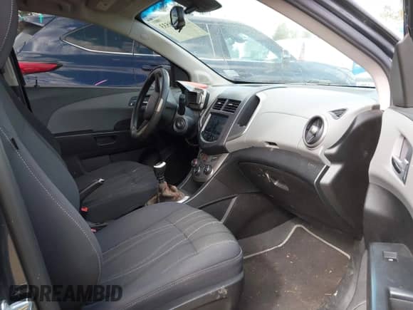 2013 Chevrolet Sonic LT with VIN 1G1JD6SG1D4175273, listed as a IAAI auction lot 42088533 with 108,974 mi miles and . Bid and sale history available at DreamBid. Image 5.