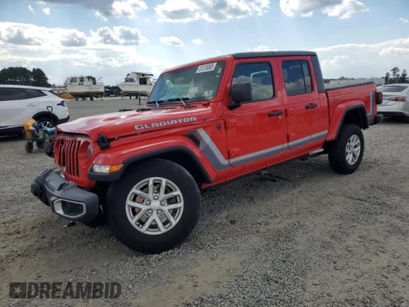 ✅ 2023 Jeep Gladiator Sport S • VIN: 1C6HJTAG1PL571476 • Lot: 81318065. Wystawiony na Copart z przebiegiem 14 365 mil. Bezpłatny archiwum sprzedaży aukcyjnych z USA i szczegółowy raport historii pojazdu na DreamBid. Zdjęcie 1.