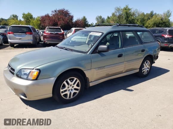 ✅ 2003 Subaru Legacy Outback • VIN: 4S3BH675737602962 • Lot: 66633315. Wystawiony na Copart z przebiegiem 182 480 mil. Bezpłatny archiwum sprzedaży aukcyjnych z USA i szczegółowy raport historii pojazdu na DreamBid. Zdjęcie 1.
