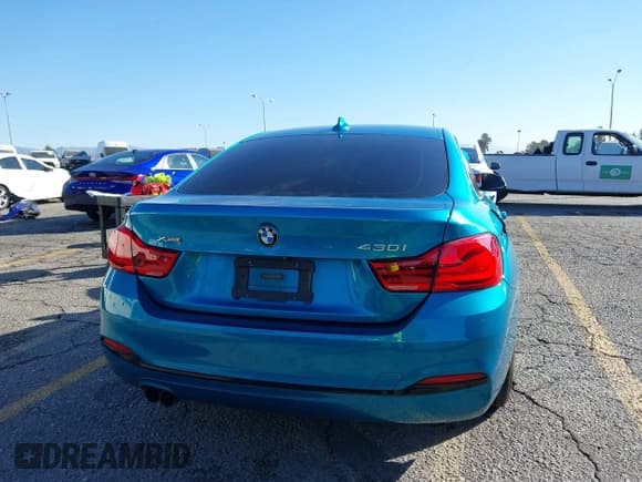 ✅ 2018 BMW 4 Series 430i xDrive • VIN: WBA4J3C56JBG96859 • Lot: 43655656. Listed on IAAI with 148,168 mi. Free auction sales archive from the USA and detailed vehicle history report at DreamBid. Image 17.