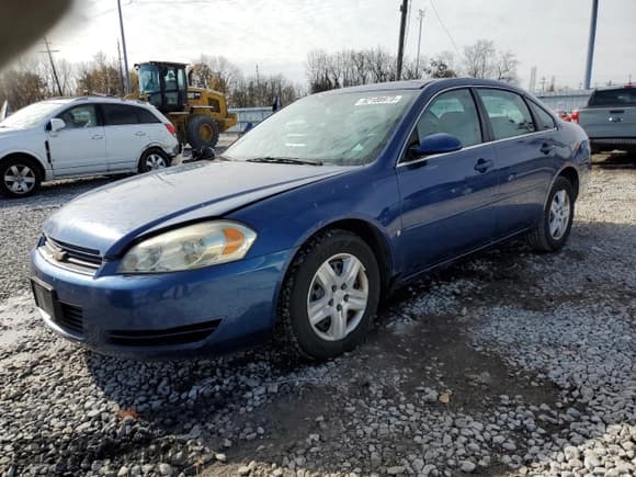 ✅ 2006 Chevrolet Impala LS • VIN: 2G1WB58KX69143469 • Lot: 92108975. Listed on Copart with 174,961 mi. Free auction sales archive from the USA and detailed vehicle history report at DreamBid. Image 1.