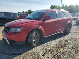 ✅ 2017 Dodge Journey Crossroad Plus • VIN: 3C4PDCGB7HT545025 • Лот: 55973435. Опубликован ранее на Copart с пробегом 133 766 миль. Бесплатный доступ к архиву аукционных продаж из США и подробный отчёт об истории автомобиля на DreamBid. Изображение 1.