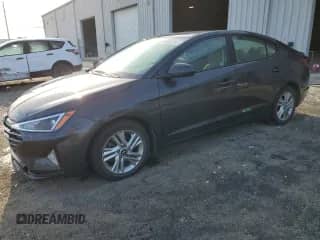 2020 Hyundai Elantra SEL with VIN 5NPD84LF7LH587998, listed as a Copart auction lot 80465985 with 32,349 mi miles and Non repairable. Bid and sale history available at DreamBid. Image 1.