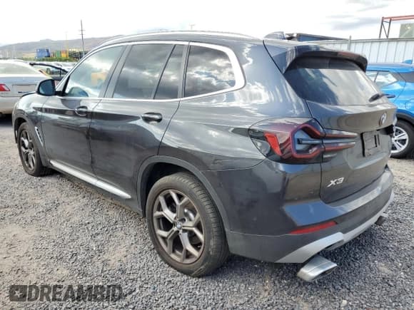 ✅ 2024 BMW X3 sDrive30i • VIN: WBX47DP09RN282281 • Lot: 58101215. Listed on Copart with 7,673 mi. Free auction sales archive from the USA and detailed vehicle history report at DreamBid. Image 2.