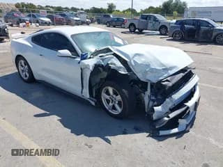 ✅ 2017 Ford Mustang V6 • VIN: 1FA6P8AM1H5239180 • Lot: 43198636. Listed on IAAI with 92,609 mi. Free auction sales archive from the USA and detailed vehicle history report at DreamBid. Image 1.