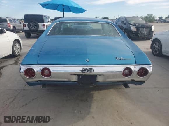 ✅ 1971 Chevrolet Chevelle • VIN: 136371B136121 • Лот: 49047484. Опубликован ранее на Copart с пробегом 84 325 миль. Бесплатный доступ к архиву аукционных продаж из США и подробный отчёт об истории автомобиля на DreamBid. Изображение 6.