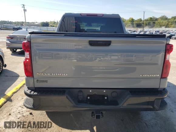 ✅ 2024 Chevrolet Silverado 1500 Custom Trail Boss • VIN: 3GCPDCEKXRG227090 • Lot: 81026295. Listed on Copart with 22,998 mi. Free auction sales archive from the USA and detailed vehicle history report at DreamBid. Image 6.