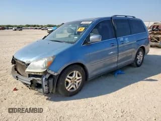 ✅ 2007 Honda Odyssey EX • VIN: 5FNRL38467B126916 • Lot: 85160185. Listed on Copart with 176,493 mi. Free auction sales archive from the USA and detailed vehicle history report at DreamBid. Image 1.