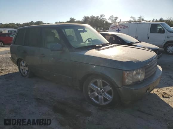 ✅ 2003 Land Rover Range Rover • VIN: SALMB11433A113628 • Lot: 77820504. Listed on Copart with Not provided. Free auction sales archive from the USA and detailed vehicle history report at DreamBid. Image 4.
