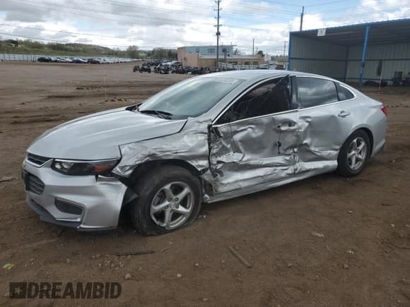 ✅ 2016 Chevrolet Malibu LS • VIN: 1G1ZB5ST2GF245856 • Lot: 55238235. Listed on Copart with 102,313 mi. Free auction sales archive from the USA and detailed vehicle history report at DreamBid. Image 1.