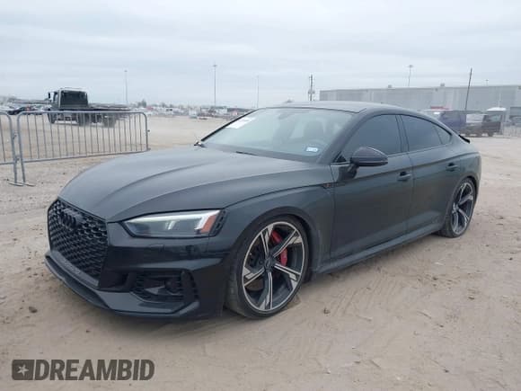 ✅ 2019 Audi RS 5 Sportback • VIN: WUABWCF59KA900598 • Lot: 41520850. Listed on IAAI with 96,420 mi. Free auction sales archive from the USA and detailed vehicle history report at DreamBid. Image 2.