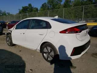 2017 Hyundai Ioniq Blue with VIN KMHC65LC2HU047173, listed as a Copart auction lot 65170123 with 91,574 mi miles and . Bid and sale history available at DreamBid. Image 2.