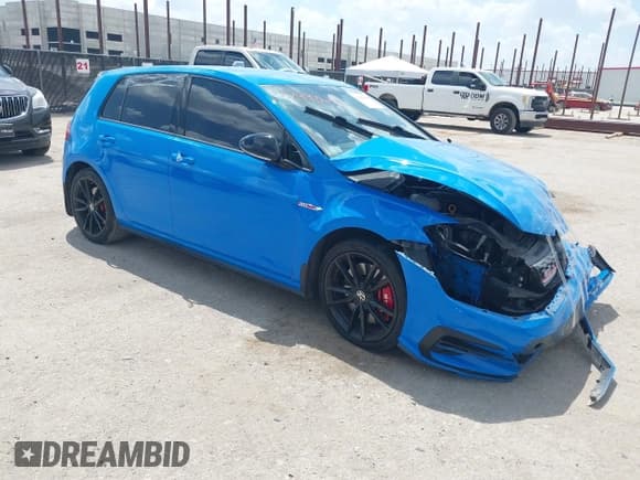✅ 2019 Volkswagen Golf GTI S • VIN: 3VW6T7AU7KM016267 • Lot: 42998645. Wystawiony na IAAI z przebiegiem 51 635 mil. Bezpłatny archiwum sprzedaży aukcyjnych z USA i szczegółowy raport historii pojazdu na DreamBid. Zdjęcie 1.