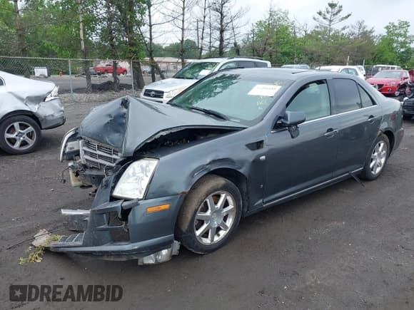 ✅ 2008 Cadillac STS AWD • VIN: 1G6DD67V180153172 • Lot: 42264445. Listed on IAAI with Not provided. Free auction sales archive from the USA and detailed vehicle history report at DreamBid. Image 2.