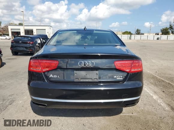 ✅ 2013 Audi A8 4.0L • VIN: WAUR2AFD1DN008020 • Lot: 50792045. Wystawiony na Copart z przebiegiem 132 293 mil. Bezpłatny archiwum sprzedaży aukcyjnych z USA i szczegółowy raport historii pojazdu na DreamBid. Zdjęcie 6.