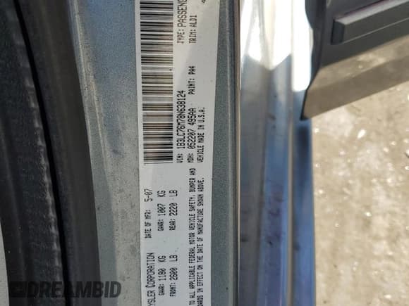 ✅ 2008 Dodge Avenger R/T • VIN: 1B3LC76M78N638124 • Lot: 72583794. Listed on Copart with Not provided. Free auction sales archive from the USA and detailed vehicle history report at DreamBid. Image 14.