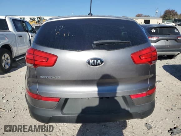 ✅ 2016 Kia Sportage LX • VIN: KNDPB3AC9G7847569 • Лот: 92674175. Опубликован ранее на Copart с пробегом Не указан. Бесплатный доступ к архиву аукционных продаж из США и подробный отчёт об истории автомобиля на DreamBid. Изображение 6.