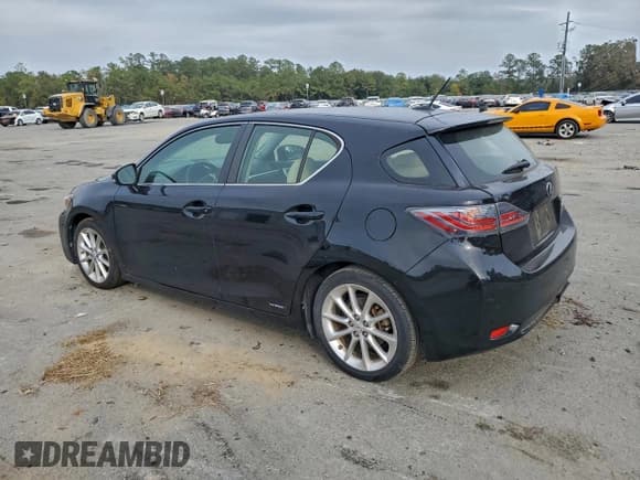 ✅ 2013 Lexus CT 200h • VIN: JTHKD5BH8D2152923 • Lot: 93458255. Listed on Copart with 145,571 mi. Free auction sales archive from the USA and detailed vehicle history report at DreamBid. Image 2.