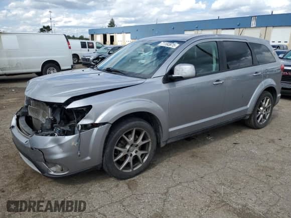 2015 Dodge Journey R/T z VIN 3C4PDCEG6FT645662, wystawiony jako Copart lot #71193975 z przebiegiem 164 453 mil mil oraz Szkoda całkowita • Salvage title. Historia ofert i sprzedaży dostępna na DreamBid. Obrazek 1.