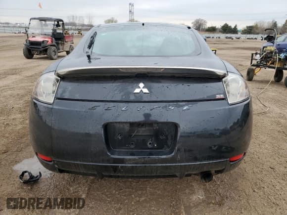 ✅ 2007 Mitsubishi Eclipse SE • VIN: 4A3AK64F17E060427 • Lot: 53712405. Wystawiony na Copart z przebiegiem 153 050 mil. Bezpłatny archiwum sprzedaży aukcyjnych z USA i szczegółowy raport historii pojazdu na DreamBid. Zdjęcie 6.