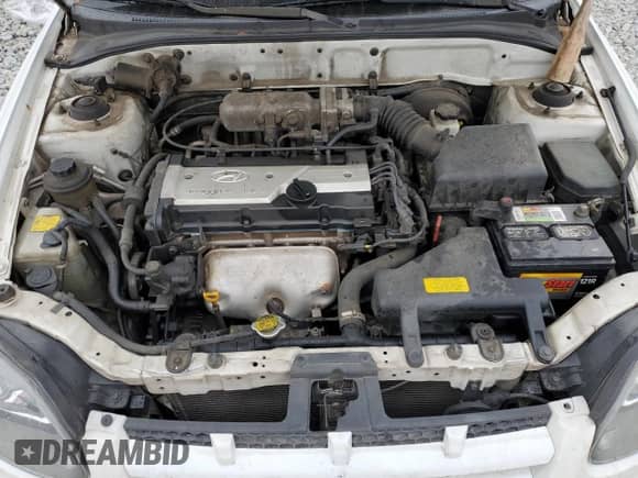 2004 Hyundai Accent GL with VIN KMHCG35C14U311640, listed as a Copart auction lot 78511284 with 175,004 mi miles and Salvage title. Bid and sale history available at DreamBid. Image 11.