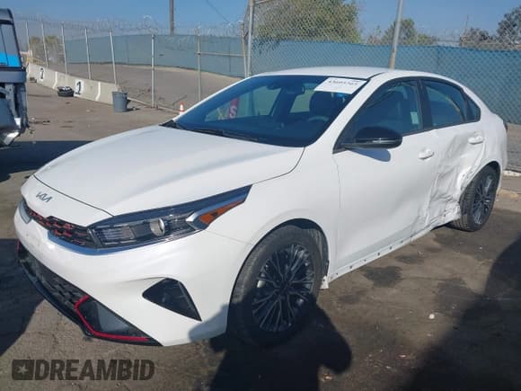 ✅ 2024 Kia Forte GT-Line • VIN: 3KPF54AD1RE740679 • Lot: 43605365. Listed on IAAI with 13,298 mi. Free auction sales archive from the USA and detailed vehicle history report at DreamBid. Image 2.
