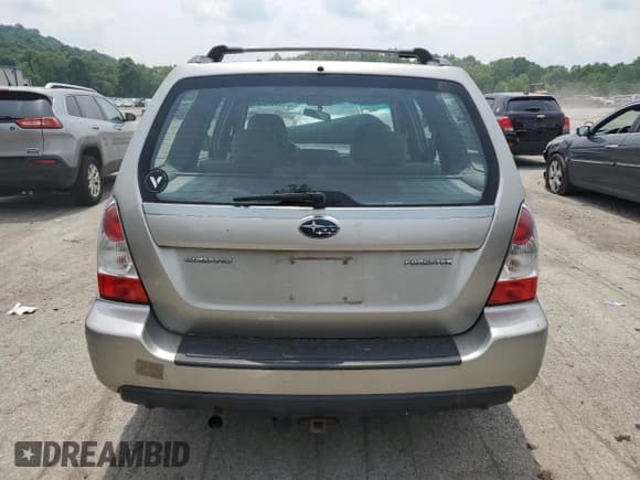✅ 2006 Subaru Forester X • VIN: JF1SG63666H758495 • Lot: 59368304. Listed on Copart with 188,582 mi. Free auction sales archive from the USA and detailed vehicle history report at DreamBid. Image 6.
