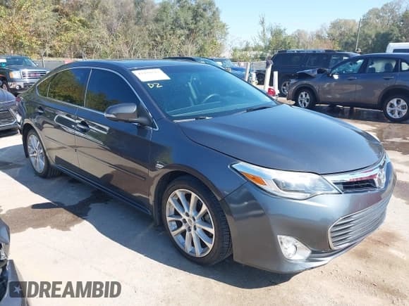 ✅ 2013 Toyota Avalon XLE • VIN: 4T1BK1EB0DU010203 • Lot: 43429717. Listed on IAAI with 127,779 mi. Free auction sales archive from the USA and detailed vehicle history report at DreamBid. Image 1.