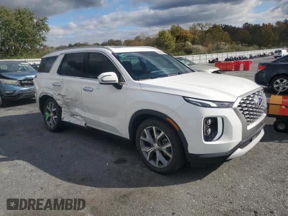 ✅ 2022 Hyundai Palisade SEL • VIN: KM8R3DHE8NU361011 • Lot: 89685715. Listed on Copart with 33,354 mi. Free auction sales archive from the USA and detailed vehicle history report at DreamBid. Image 4.