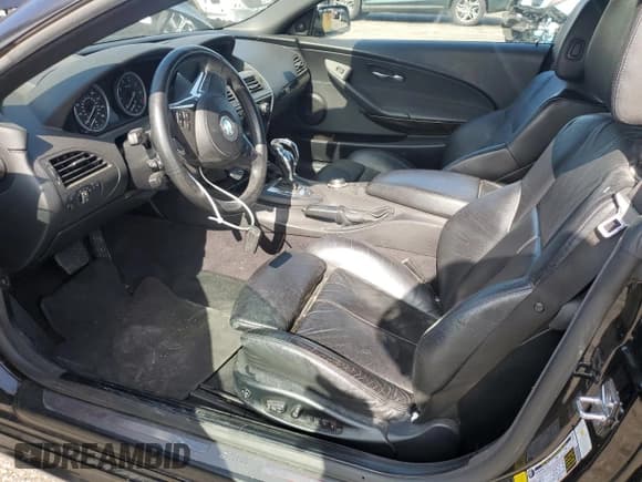 ✅ 2008 BMW 6 Series 650i • VIN: WBAEB53578CX61779 • Lot: 91270125. Listed on Copart with 169,921 mi. Free auction sales archive from the USA and detailed vehicle history report at DreamBid. Image 7.