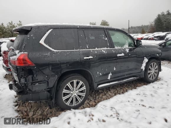 ✅ 2017 Lexus LX 570 • VIN: JTJHY7AXXH4233059 • Lot: 36960094. Listed on Copart with 69,214 mi. Free auction sales archive from the USA and detailed vehicle history report at DreamBid. Image 3.