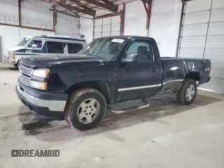 ✅ 2006 Chevrolet Silverado 1500 Work Truck • VIN: 3GCEK14V56G243061 • Лот: 47785465. Опубликован ранее на Copart с пробегом 16 миль. Бесплатный доступ к архиву аукционных продаж из США и подробный отчёт об истории автомобиля на DreamBid. Изображение 1.