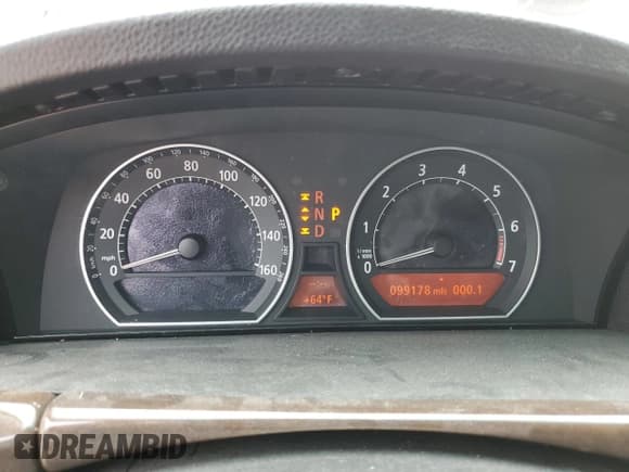 ✅ 2006 BMW 7 Series 750i • VIN: WBAHL835X6DT01146 • Lot: 58617325. Listed on Copart with 99,178 mi. Free auction sales archive from the USA and detailed vehicle history report at DreamBid. Image 9.