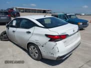 ✅ 2023 Nissan Versa S • VIN: 3N1CN8DV2PL823290 • Lot: 42208581. Listed on IAAI with 25,681 mi. Free auction sales archive from the USA and detailed vehicle history report at DreamBid. Image 3.