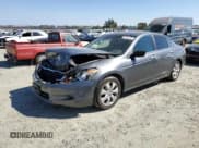 ✅ 2008 Honda Accord EX-L • VIN: 1HGCP36828A016036 • Lot: 80761195. Listed on Copart with 195,587 mi. Free auction sales archive from the USA and detailed vehicle history report at DreamBid. Image 1.