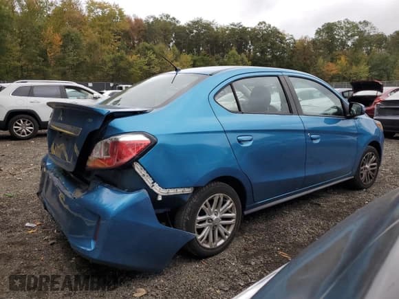 ✅ 2021 Mitsubishi Mirage SE • VIN: ML32FVFJ4MHF02530 • Lot: 86520625. Listed on Copart with 3,566 mi. Free auction sales archive from the USA and detailed vehicle history report at DreamBid. Image 3.