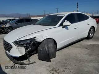 2020 Hyundai Sonata SE with VIN 5NPEG4JA3LH028723, listed as a Copart auction lot 65379525 with 35,741 mi miles and Salvage title. Bid and sale history available at DreamBid. Image 1.