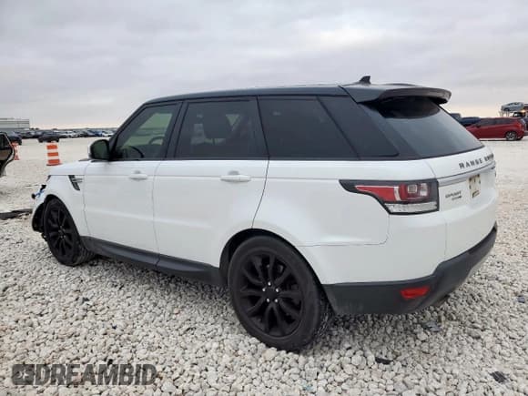 ✅ 2016 Land Rover Range Rover Sport HSE • VIN: SALWR2PF0GA100327 • Lot: 92607175. Listed on Copart with 114,768 mi. Free auction sales archive from the USA and detailed vehicle history report at DreamBid. Image 2.
