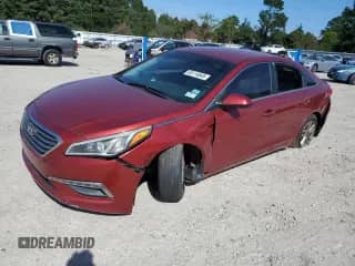 2015 Hyundai Sonata SE with VIN 5NPE24AF6FH089966, listed as a Copart auction lot 85114545 with 180,626 mi miles and Salvage title. Bid and sale history available at DreamBid. Image 1.
