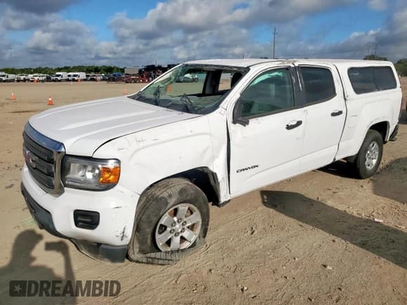 ✅ 2017 GMC Canyon 2WD • VIN: 1GTG5BEN6H1282067 • Lot: 65801175. Listed on Copart with 41,045 mi. Free auction sales archive from the USA and detailed vehicle history report at DreamBid. Image 1.
