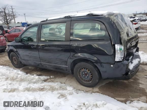 2010 Dodge Grand Caravan SE with VIN 2D4RN4DE7AR264316, listed as a Copart auction lot 88343745 with Not provided miles and Salvage title. Bid and sale history available at DreamBid. Image 2.