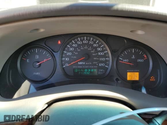 2003 Chevrolet Impala с VIN 2G1WF52E339384874, выставлен на аукционе Copart как лот 79343774 с пробегом 240 932 миль миль и Чистый • Clean title. История ставок и продаж доступна на DreamBid. Изображение 9.