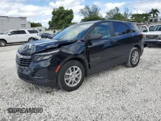 ✅ 2024 Chevrolet Equinox LS • VIN: 3GNAXHEGXRL188490 • Лот: 87191575. Опубликован ранее на Copart с пробегом 21 327 миль. Бесплатный доступ к архиву аукционных продаж из США и подробный отчёт об истории автомобиля на DreamBid. Изображение 1.