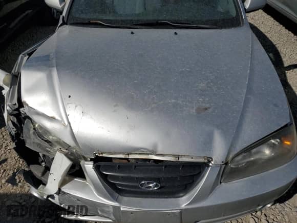 2006 Hyundai Elantra GLS z VIN KMHDN46D16U365627, wystawiony jako Copart lot #72944324 z przebiegiem 154 943 mil mil oraz Szkoda całkowita • Salvage title. Historia ofert i sprzedaży dostępna na DreamBid. Obrazek 11.